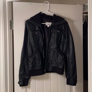 Xhiliration Leather Jacket